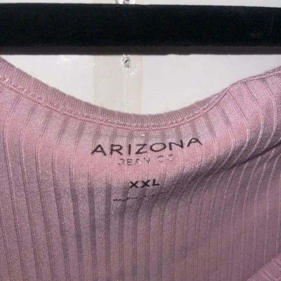 Arizona Jean Company Mauve Long Sleeve Bodysuit - Picture 3 of 3